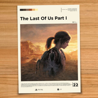 The Last of Us Part 1 gaming poster