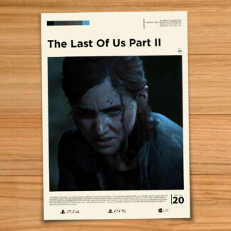 The Last of Us Part 2 gaming poster