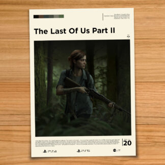 The Last of Us Part 2 gaming poster