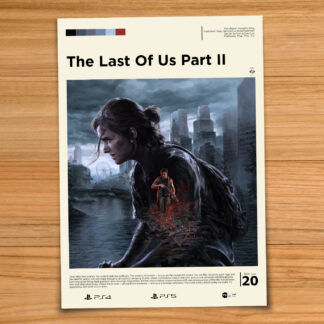 The Last of Us Part 2 gaming poster