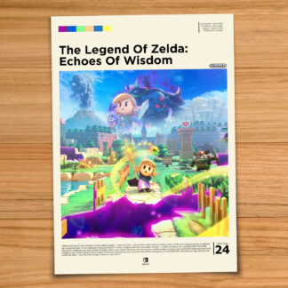 Legend of Zelda Echoes of Wisdom gaming poster