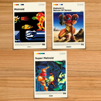 Metroid poster bundle