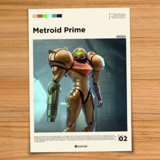 Metroid Prime gaming poster