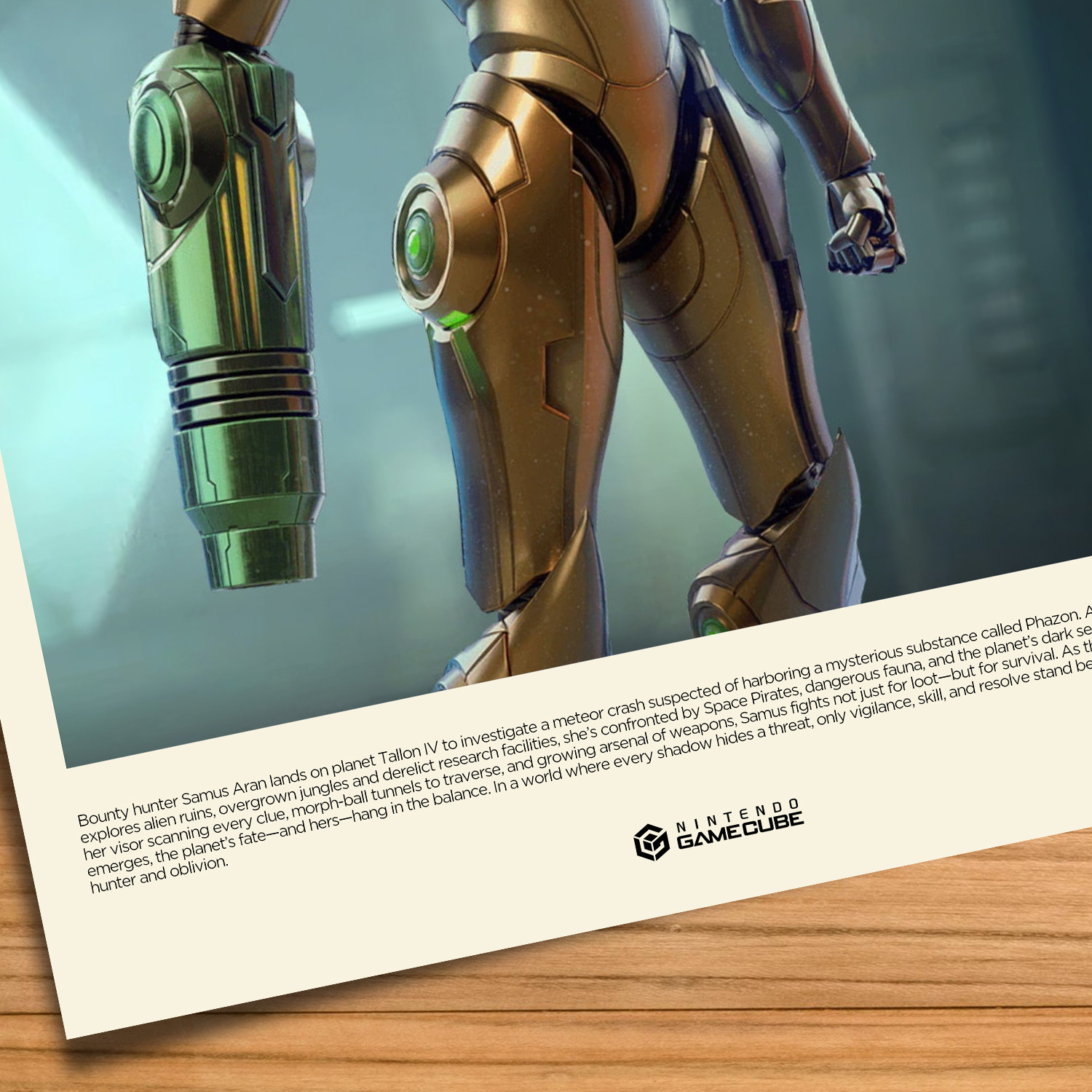 Metroid Prime gaming poster
