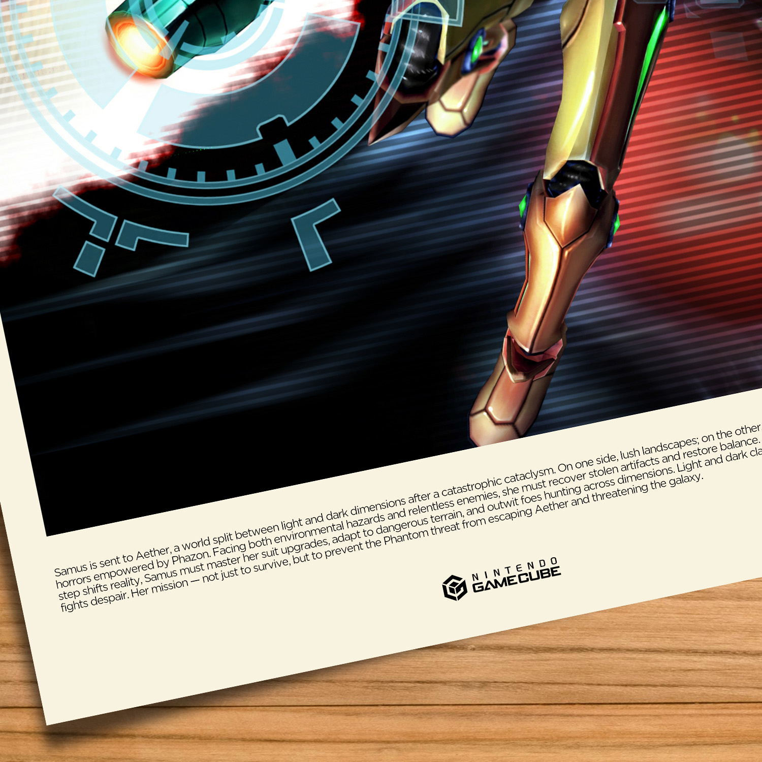 Metroid Prime 2 gaming poster