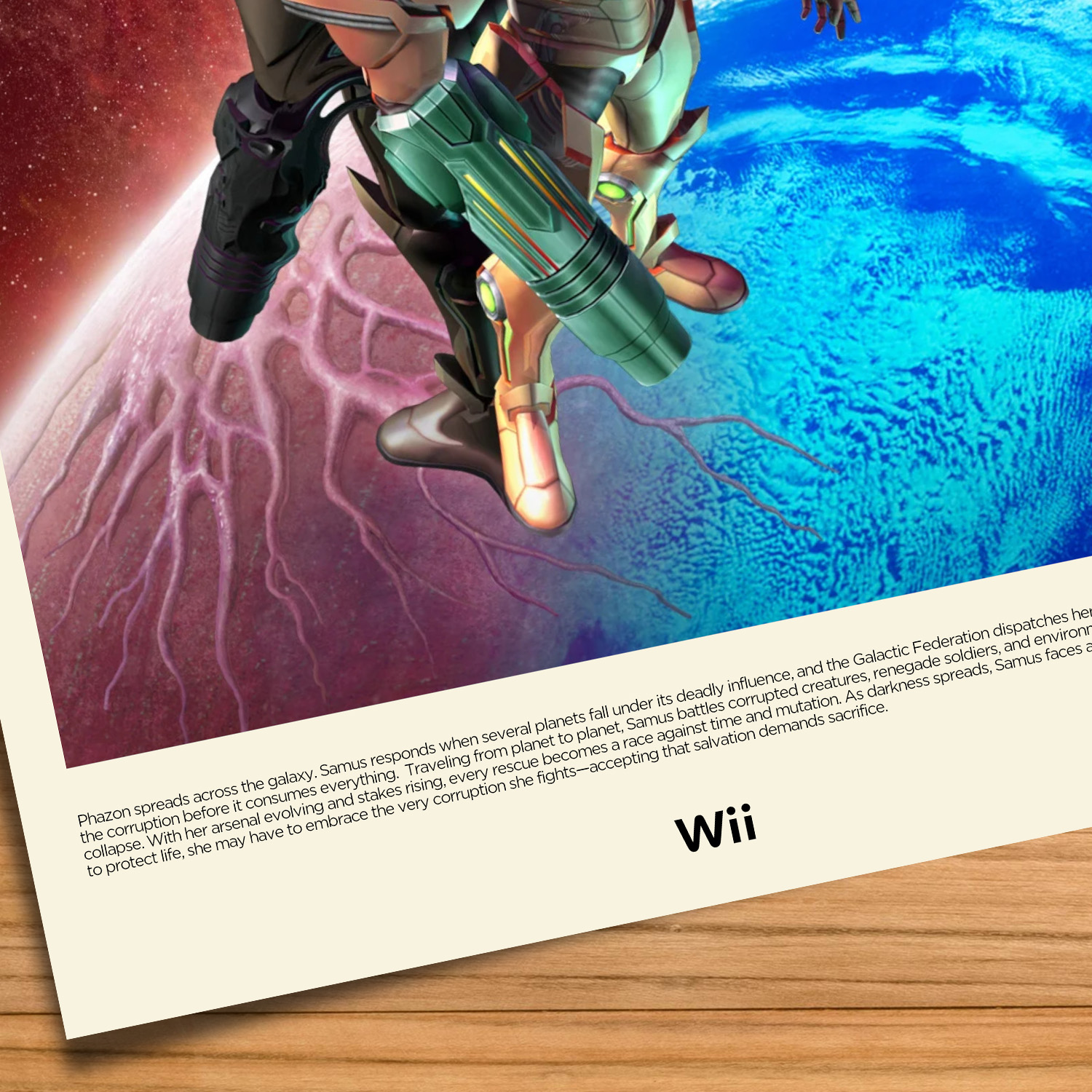 Metroid Prime 3 gaming poster
