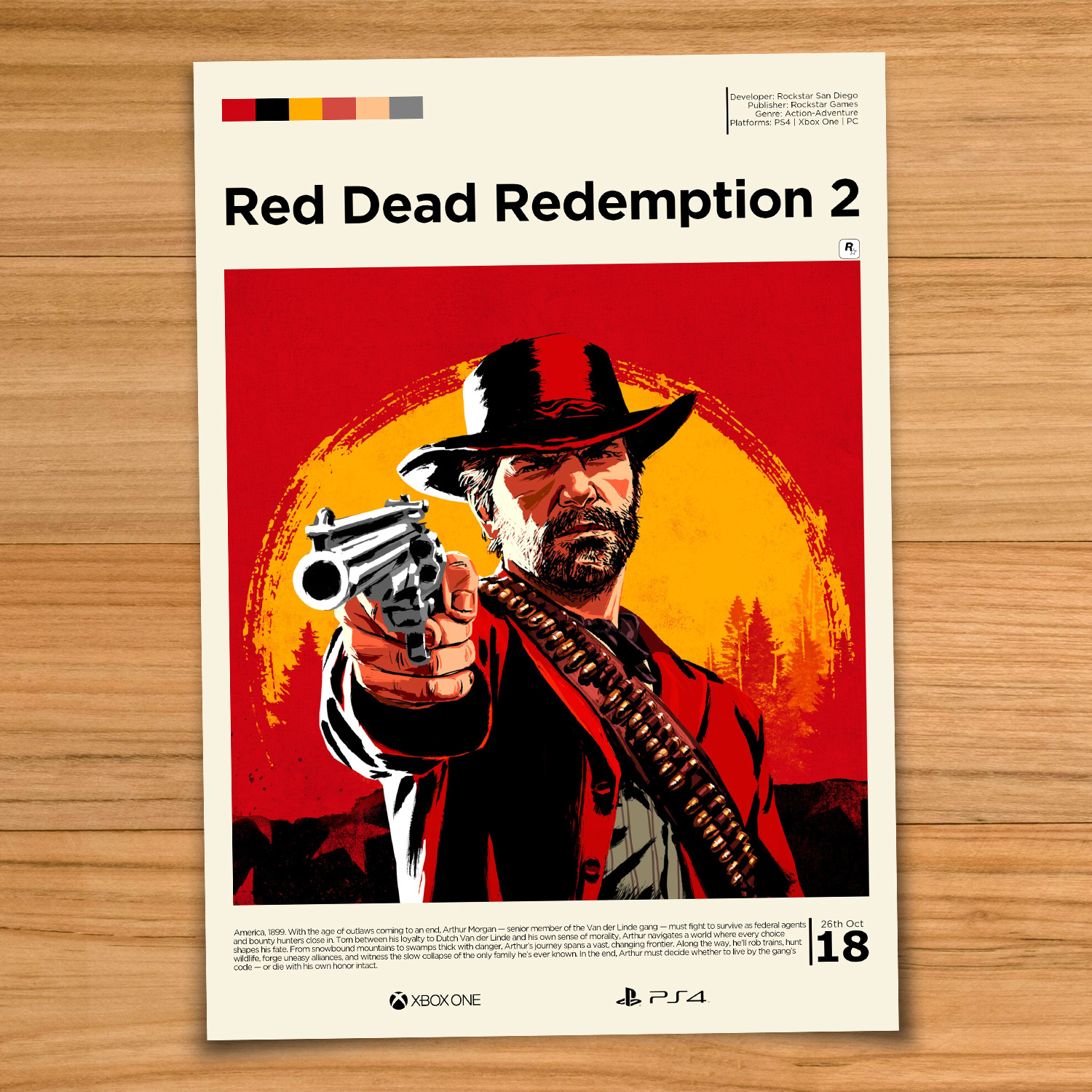 Red Dead Redemption 2 poster