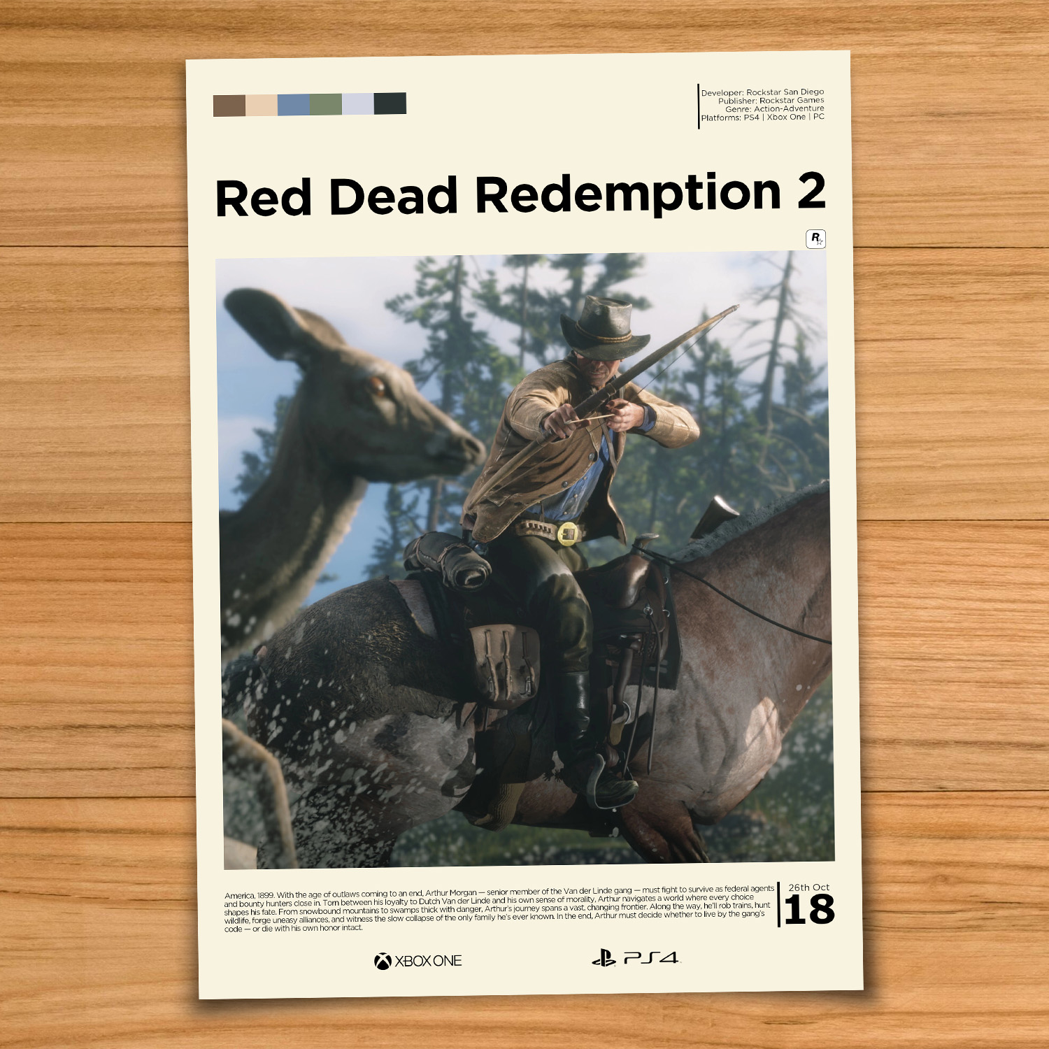 Red Dead Redemption II poster