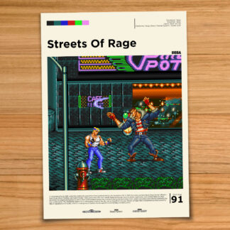 Streets of Rage poster