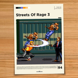 Streets of Rage 3 poster