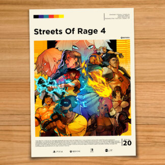 Streets of Rage 4 poster