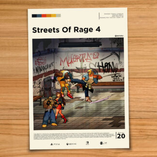 Streets of Rage 4 poster