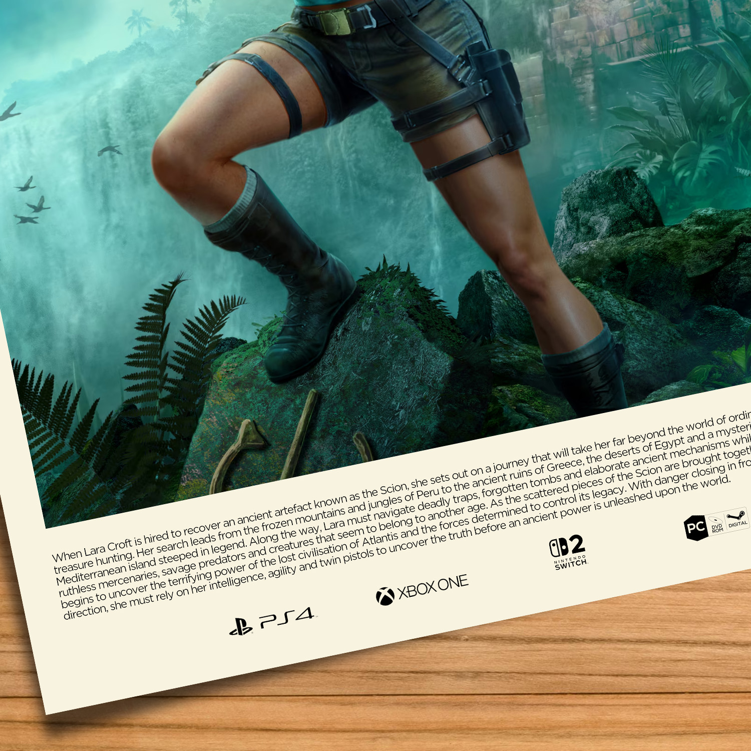Tomb Raider Legacy of Atlantis poster