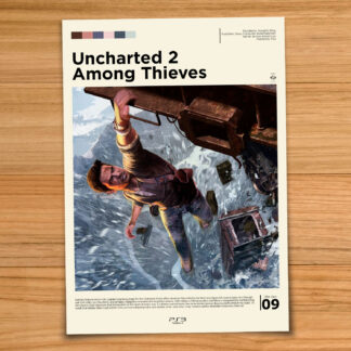 Uncharted 2 gaming poster