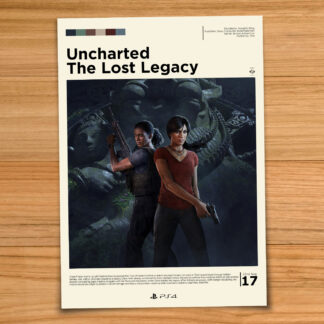 Uncharted Lost Legacy gaming poster