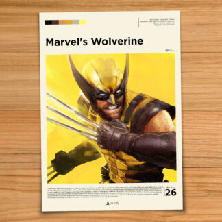 Marvel's Wolverine gaming poster