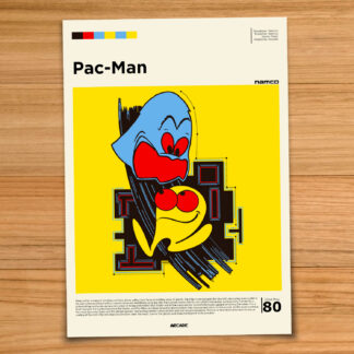 Pac-Man gaming poster