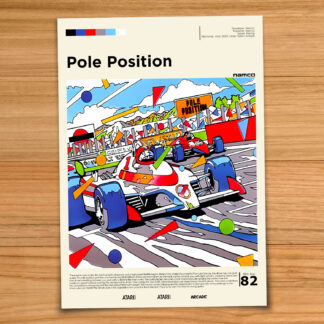 Pole Position gaming poster