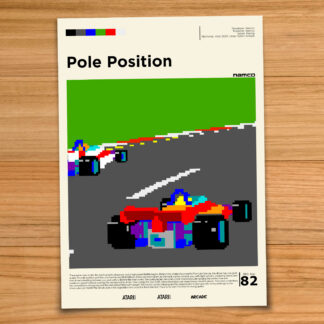 Pole Position gaming poster