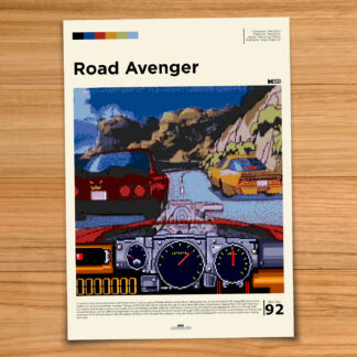 Road Avenger gaming poster