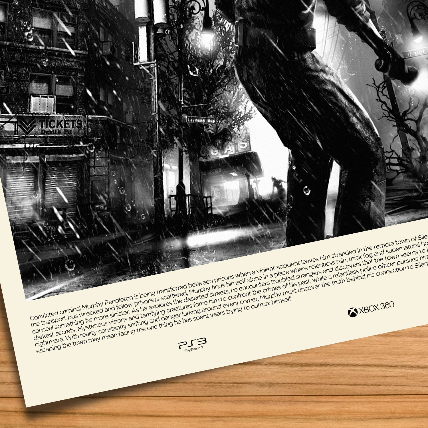 Silent Hill Downpour gaming poster