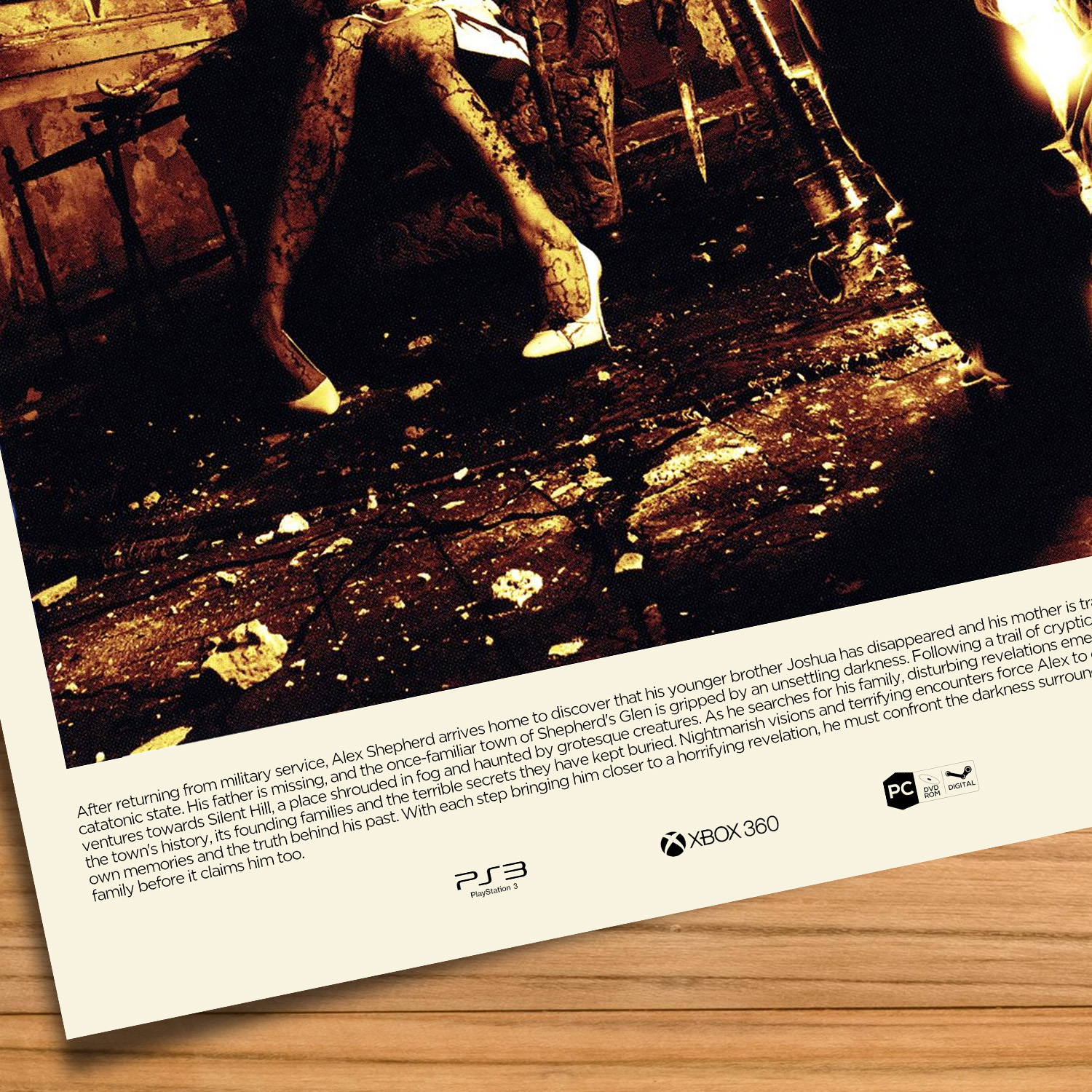 Silent Hill Homecoming gaming poster
