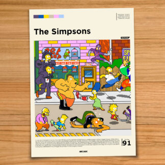 The Simpsons Arcade Game poster